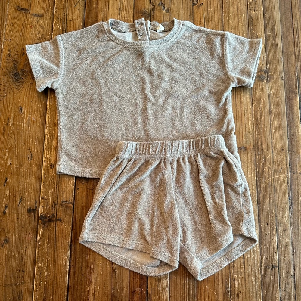 Quincy Mae terry cloth set